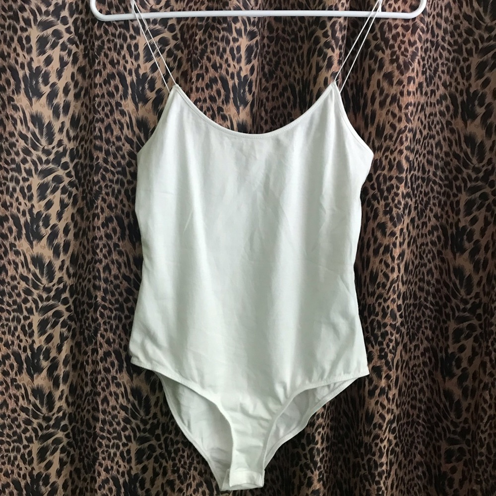 Spaghetti strap bodysuit